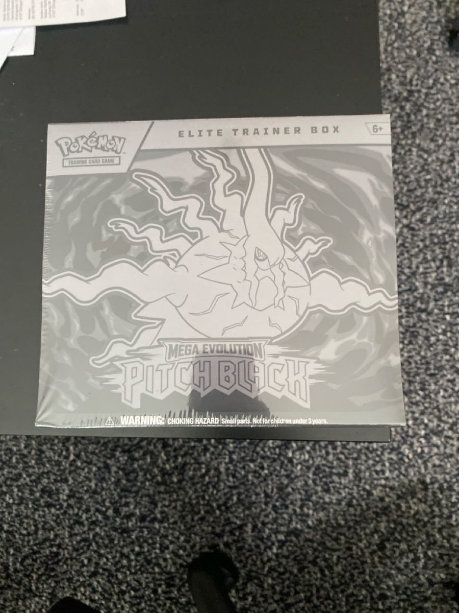 Pokémon Sammelbilder & Trading cards: Pokémon Mega Evolution Pitch Black Elite Trainer Box ENGLISH – Neu und originalverpackt aus Ettingen von RobiMM