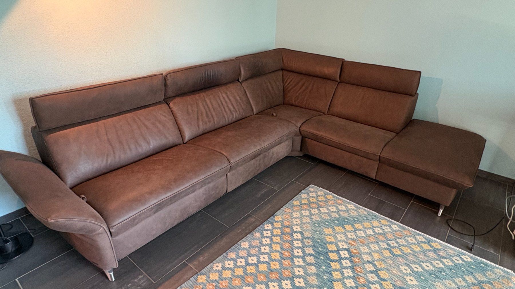 Sofas: Ecksofa Naturleder – Gebraucht aus Schaffhausen von Haui118