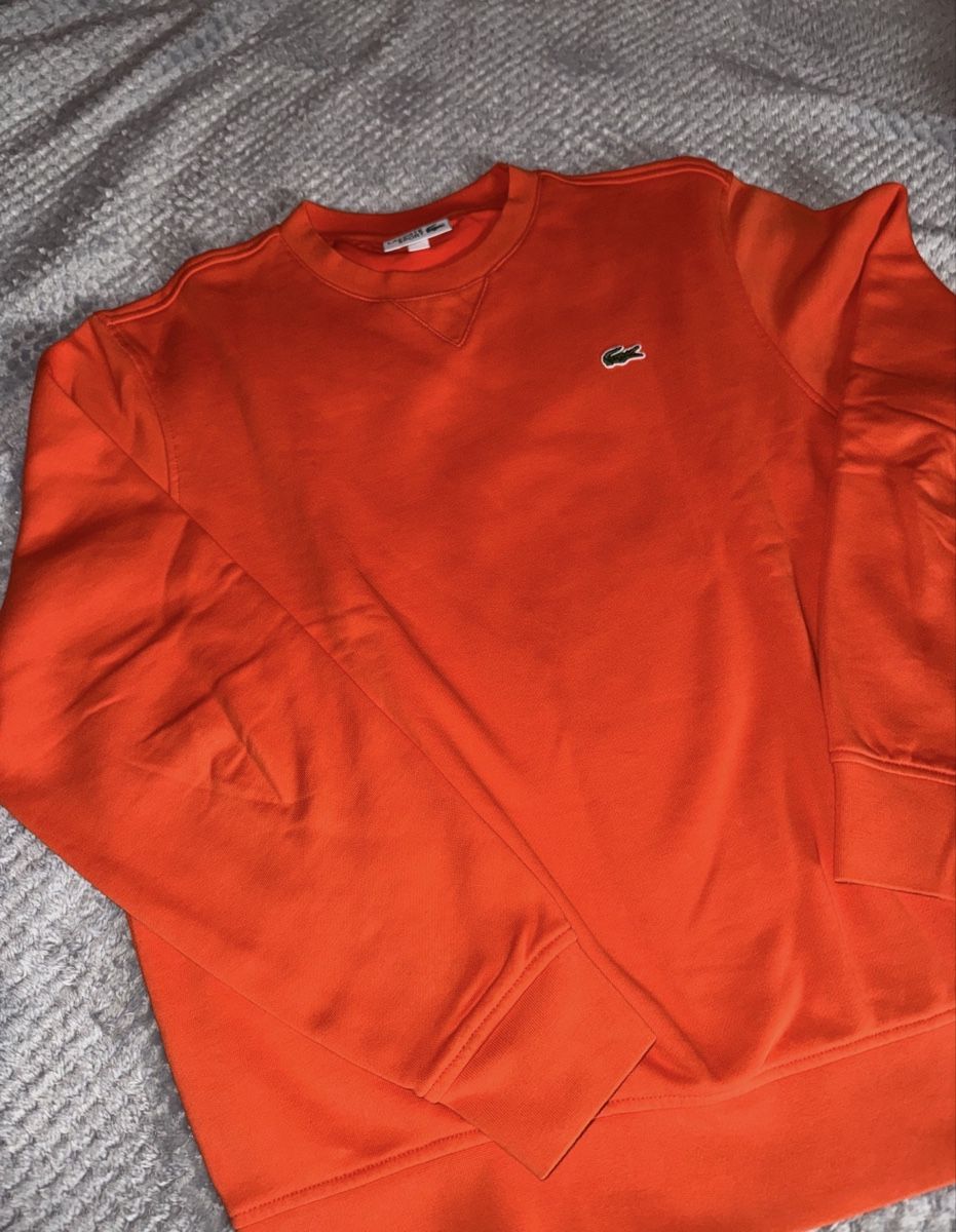 Lacoste Maglioni & Felpe: SWEAT LACOSTE ORANGE – Usato da Aigle venduto da ama_n8k2 1