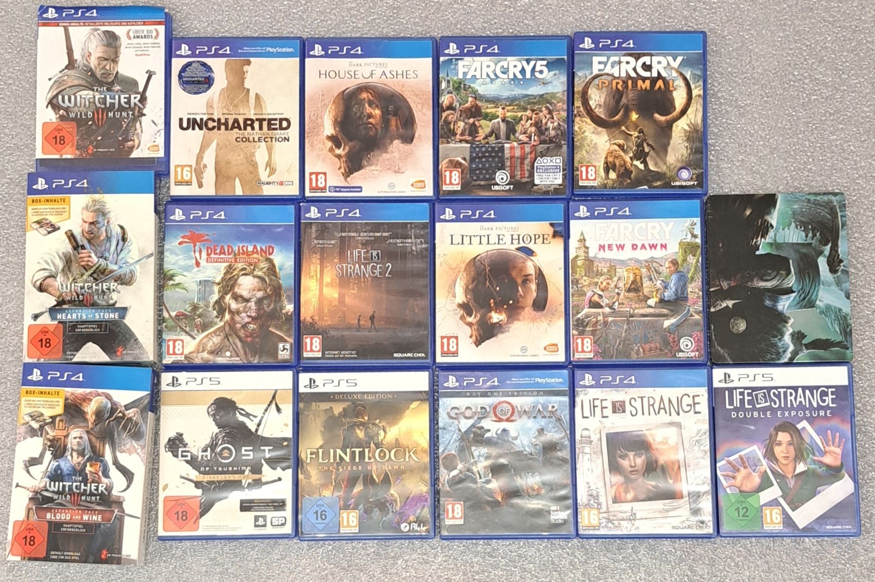 Sony Giochi: Ps4. 14Stück  und PS5 3 Spiele – Usato da Biel/Bienne venduto da Sasha4u