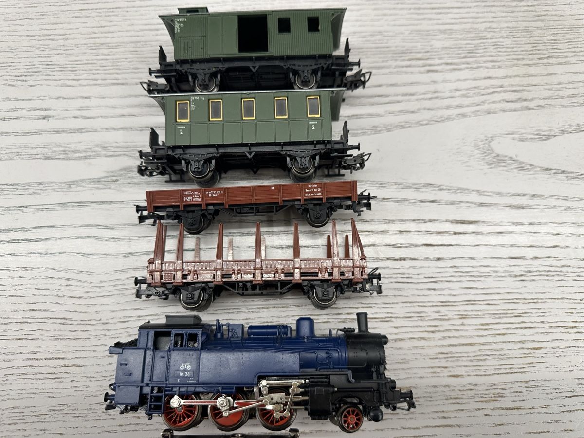 Märklin Modellini di ferrovie: Märklin 29175 DB BR 74 Zugset digital – Usato da Lupsingen venduto da New-Haven 3