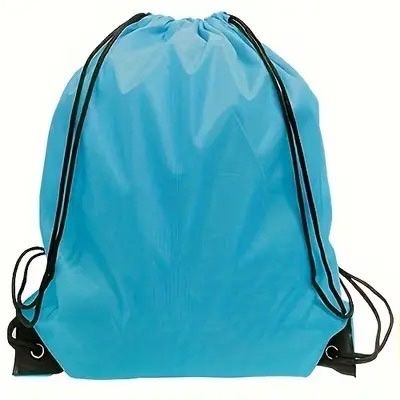 Turnbeutel Sportbeutel Beutel Kordelzug Rucksack blau