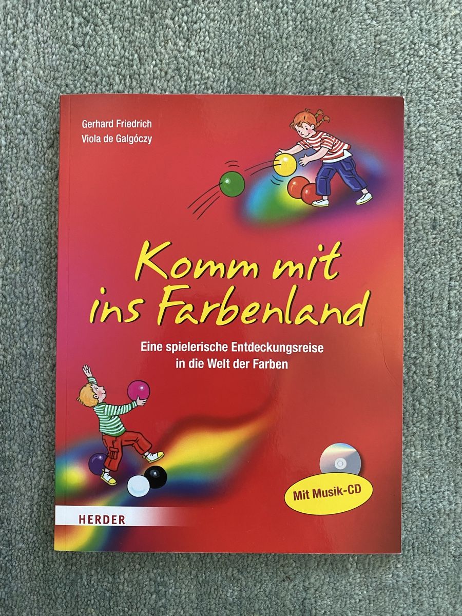 Libri: Komm mit ins Farbenland, inkl. CD – Nuovo (secondo la descrizione) da Russikon venduto da mofu961