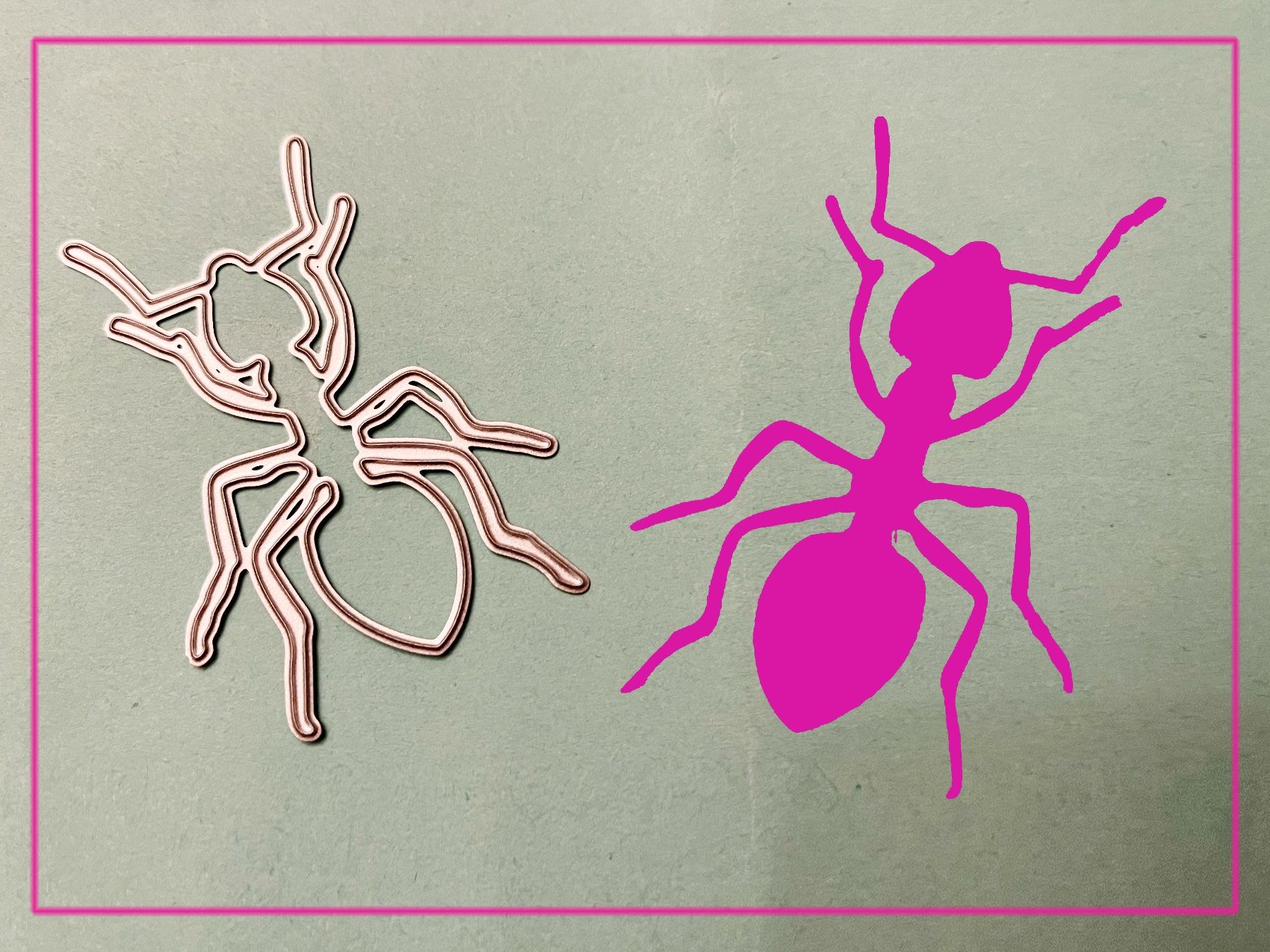 Sciablone: Ameise - Stanzschablone – Nuovo e nell'imballaggio originale da Frenkendorf venduto da jazzplatten
