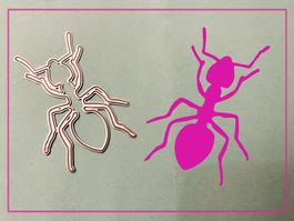 Ameise - Stanzschablone