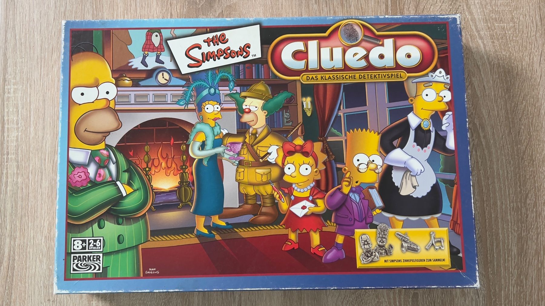 Parker Giochi: Cluedo The Simpsons Edition 2006 Selten – Usato da Rebstein venduto da gimmma