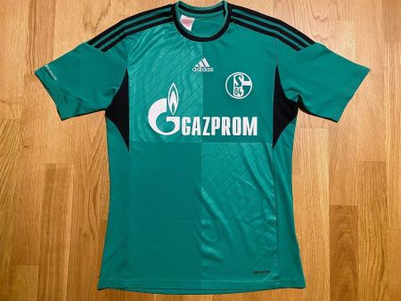 SCHALKE 04 TRIKOT ADIDAS JERSEY SHIRT 2013/14 MAILLOT SMALL