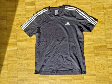 Adidas T-Shirt Navy Blau Gr. M