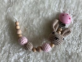 Nuggikette Hase rosa