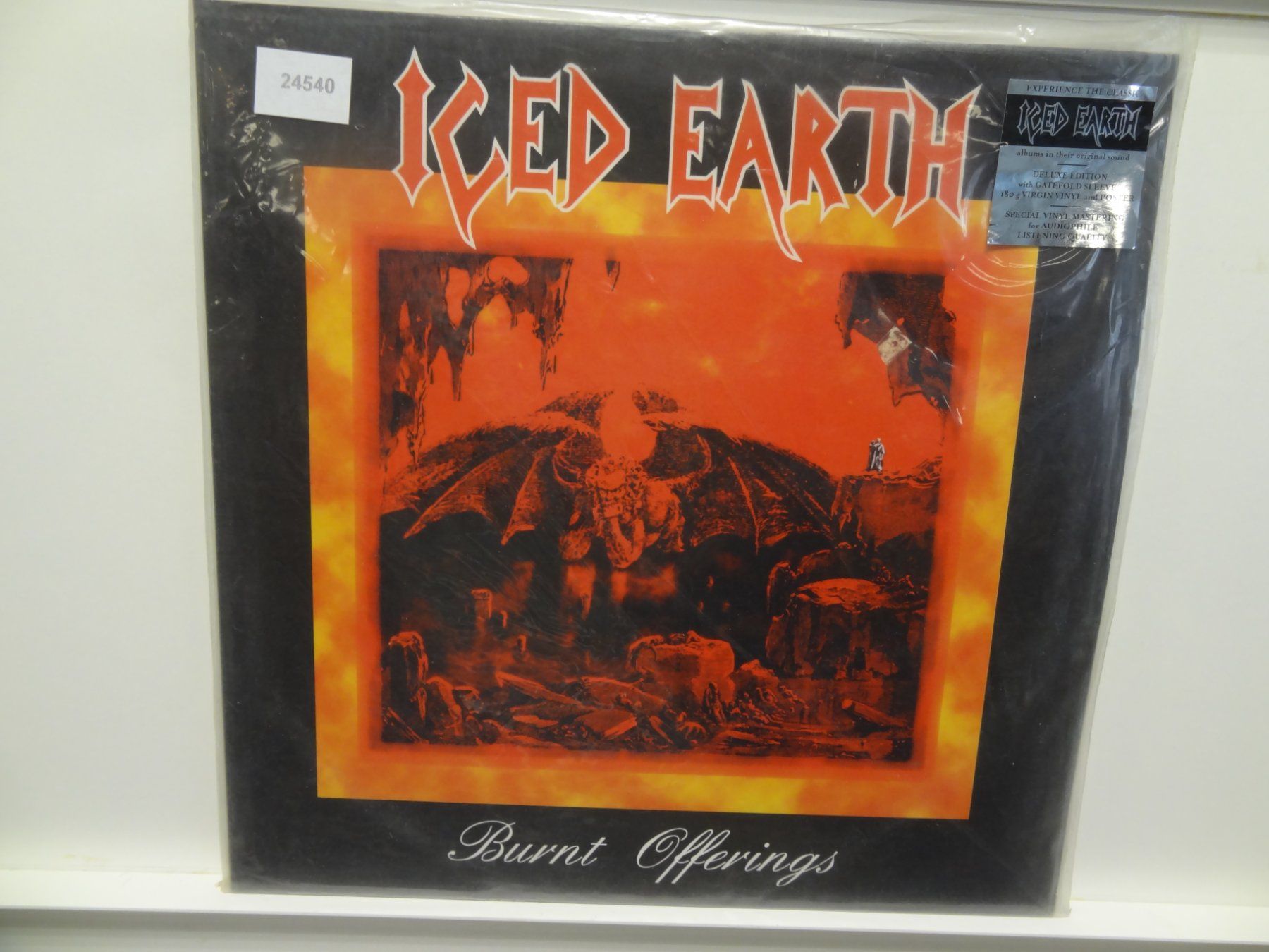 Schallplatten: Iced Earth - Burnt Offerings LP - poster!! – Gebraucht aus luzern von musicandart