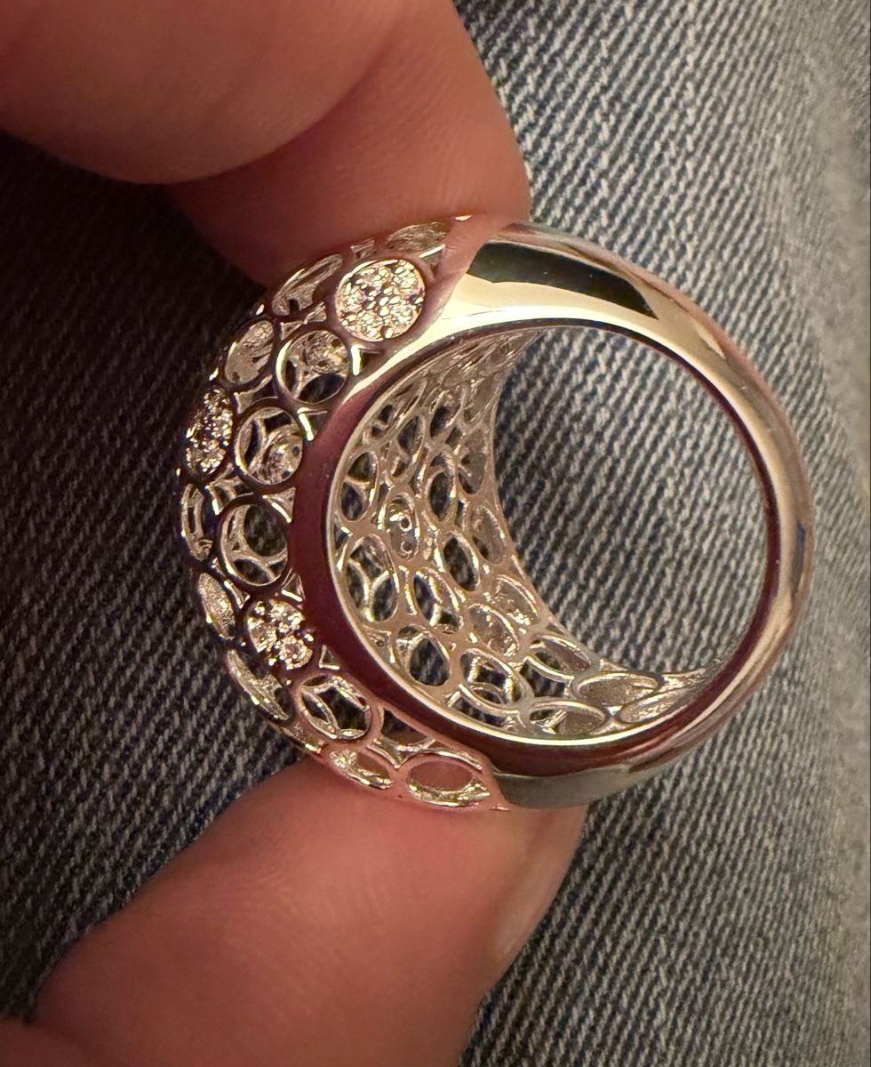 Anelli: Designer Ring Cut out Silber Zirkonia – Nuovo e nell'imballaggio originale da Muttenz venduto da stoeberi01 3