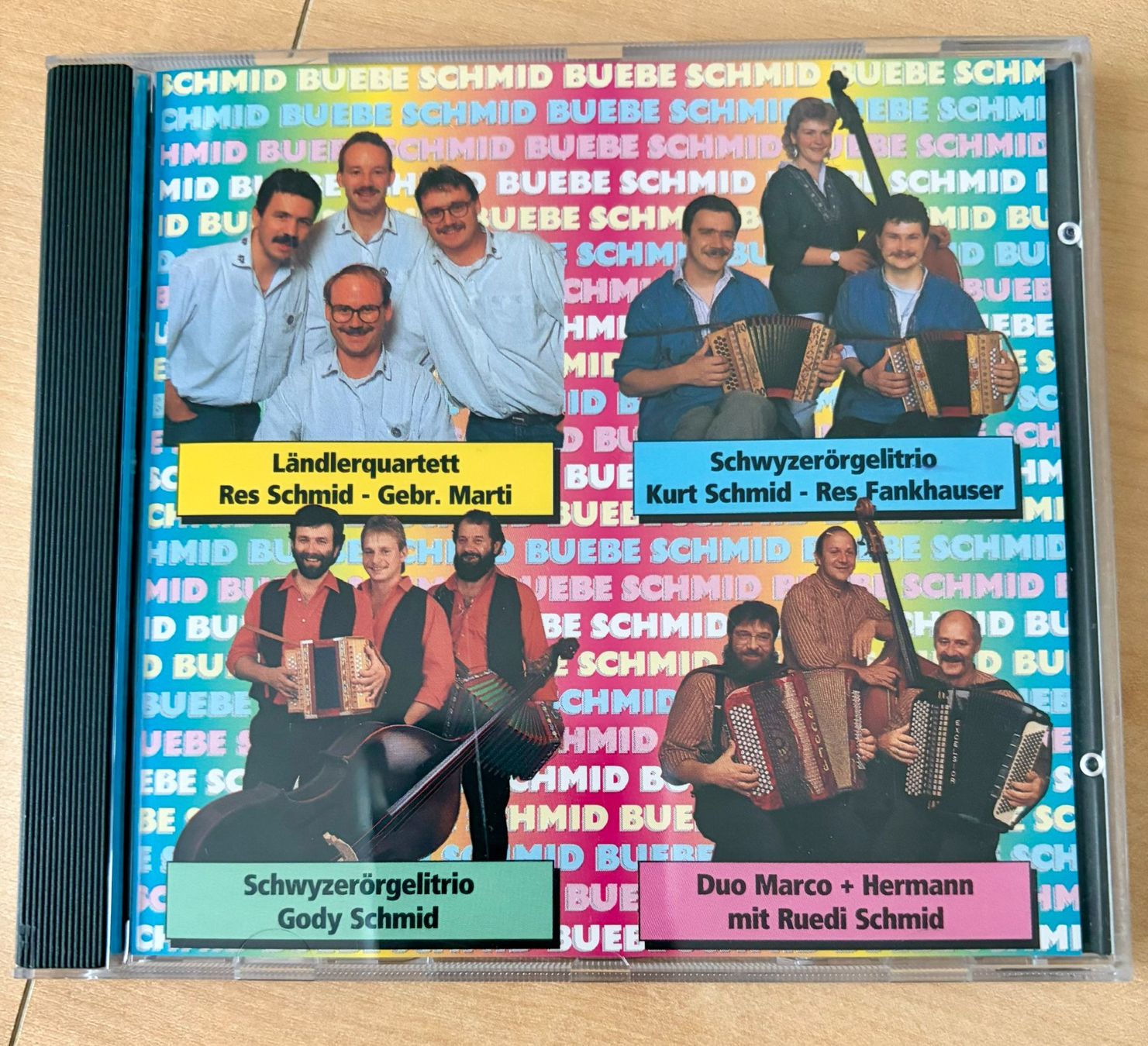 CDs: CD Schmid Buebe (vier Formationen) – Neu und originalverpackt aus Schübelbach von Sammler78