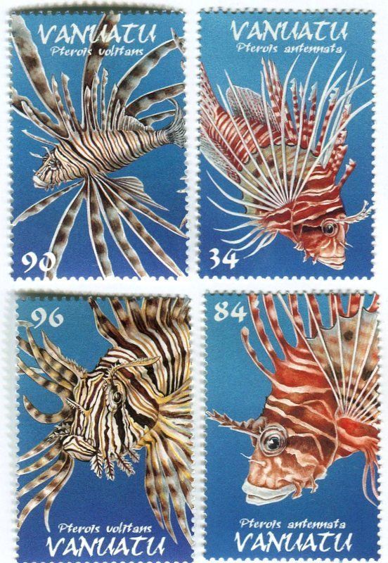 Tutti i francobolli: Briefmarken "Fische". Vanuatu. – Nuovo e nell'imballaggio originale da Basel venduto da Butsch5