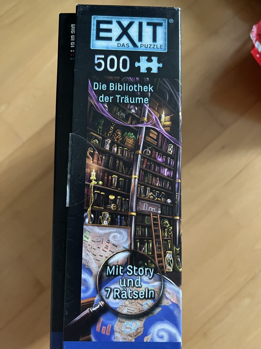 Puzzle: EXIT - Das Puzzle: Die Bibliothek der Träume 500 Teile – Usato da Toffen venduto da Vanessa_Germann 2