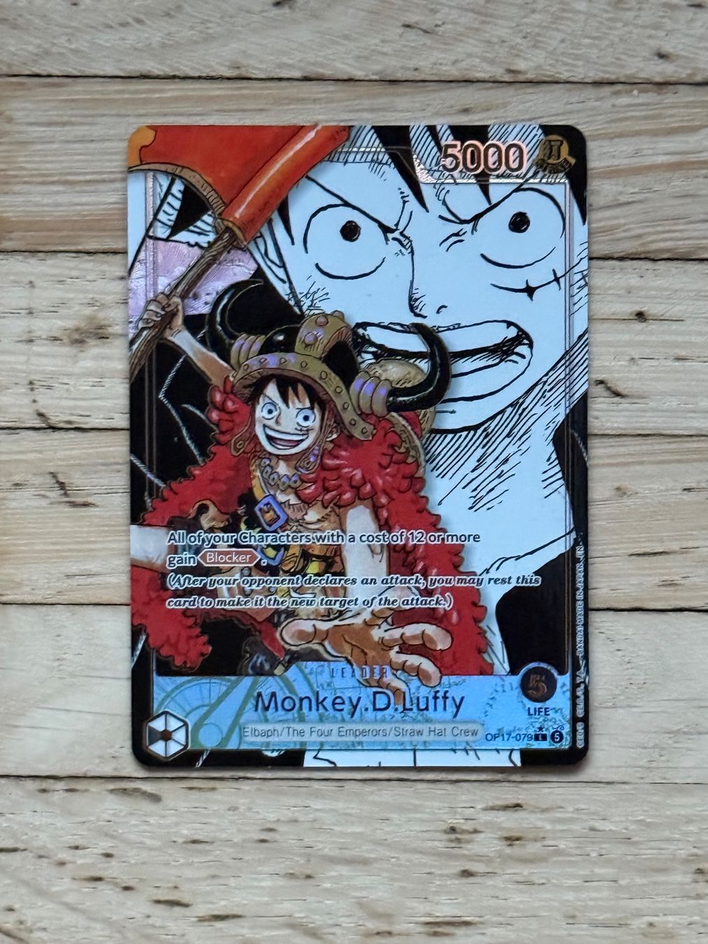 Bandai Sammelbilder & Trading cards: One Piece Card Game - Monkey D. Luffy - OP17-079 – Neu und originalverpackt aus basel von NaLuBa1