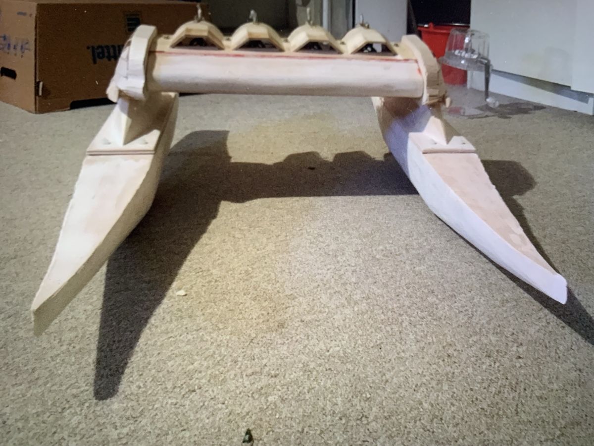Modellbausätze & Standmodelle: Katamaran mit 4 Flugzeug Motoren , Modellbau, – Neu (gemäss Beschreibung) aus Dübendorf von Delfi03 2
