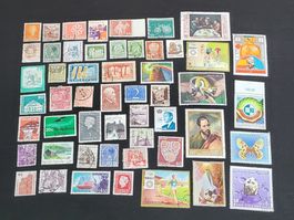 50 verschiedene briefmarken ganze welt