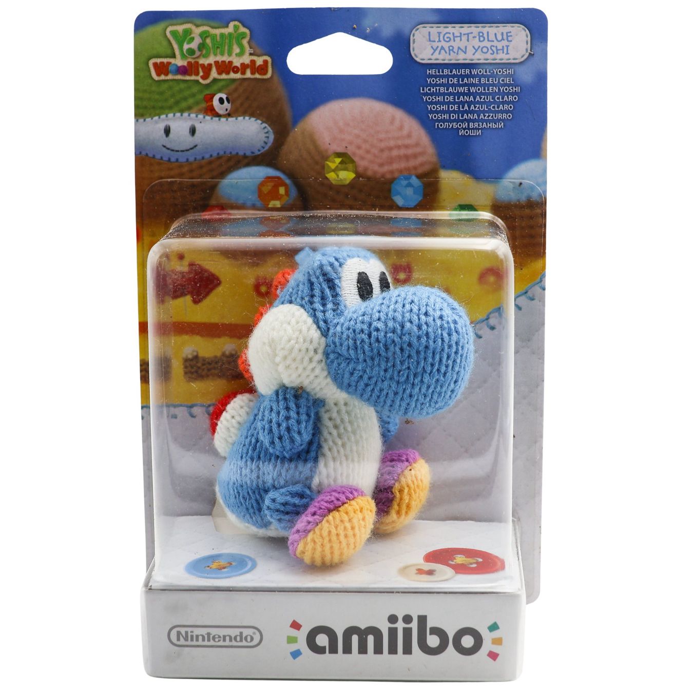 Figuren: Yarn Yoshi - Blue Amiibo – Neu und originalverpackt aus Paudex von dindeboy