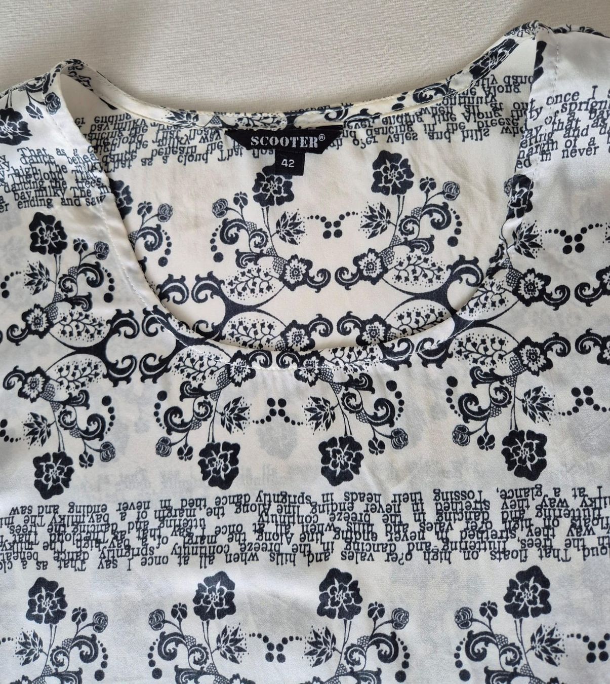 Camicette: Bluse von Scooter, Grösse 42 (100% Seide) – Usato da Oberglatt ZH venduto da stmark3 3