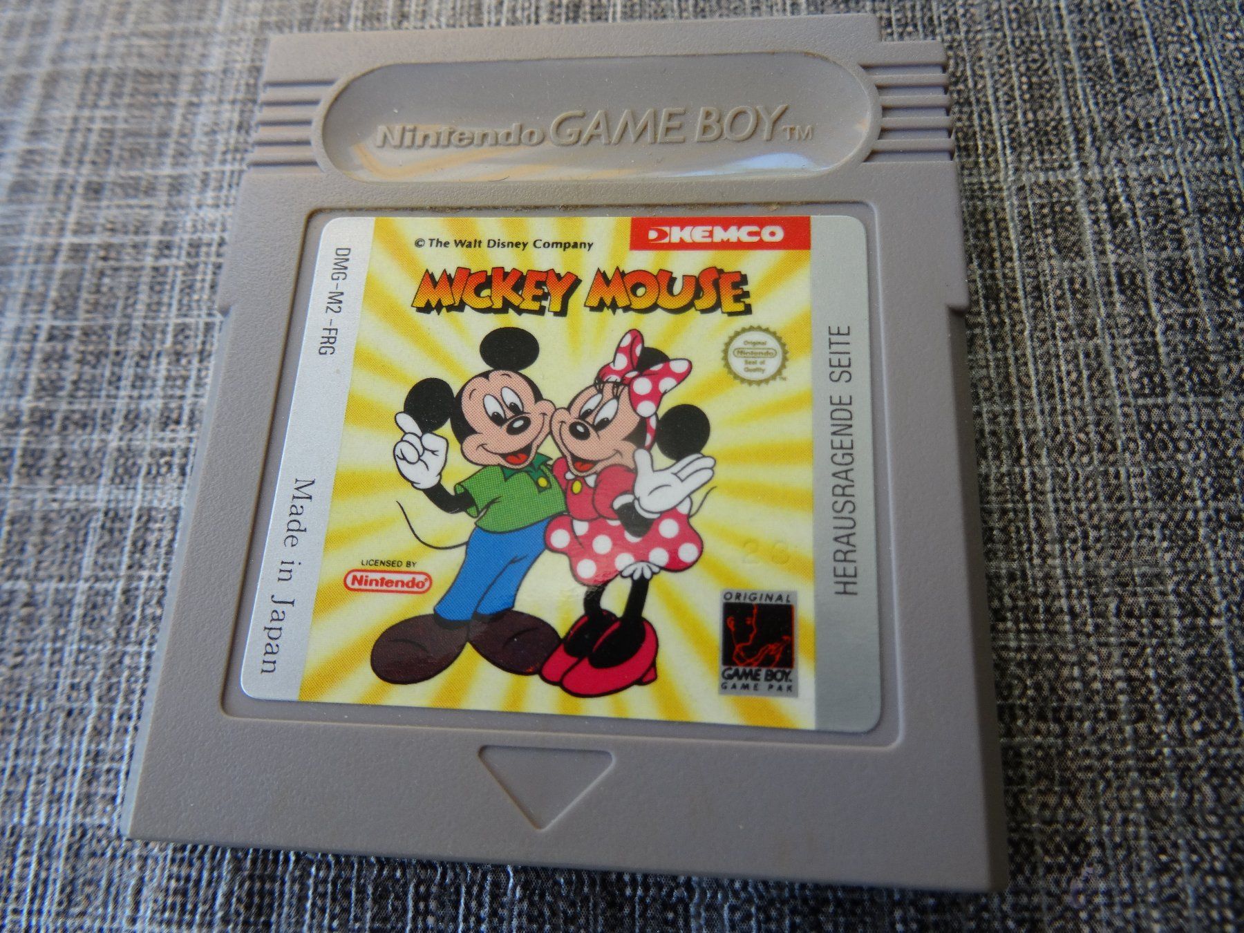 Nintendo Spiele: Mickey Mouse GAMEBOY – Gebraucht aus Olten von Disc-Ausverkauf