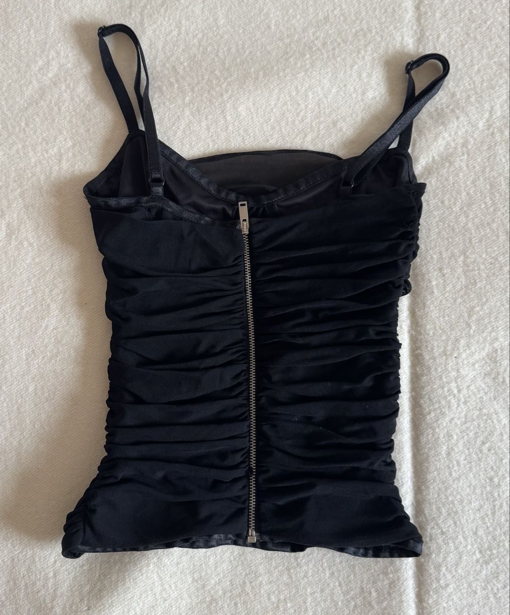 Zara Top: Zara black corset top – Nuovo (secondo la descrizione) da Aigle venduto da 029_mbn 1