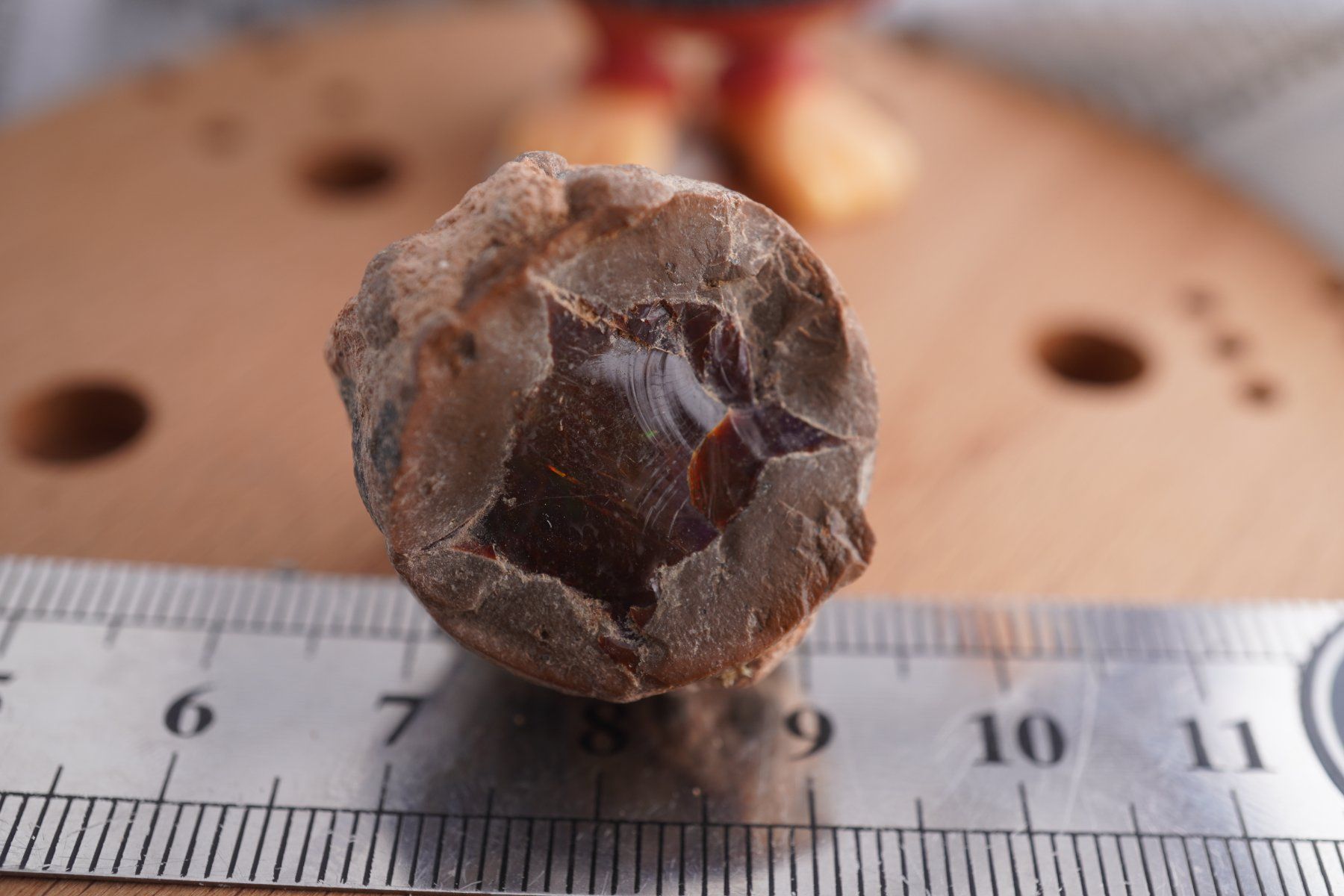 Pietre preziose: Chocolat Opal Nuss   67ct Einzelstück TOPSTONE – Nuovo e nell'imballaggio originale da Eschenbach SG venduto da topstone 6