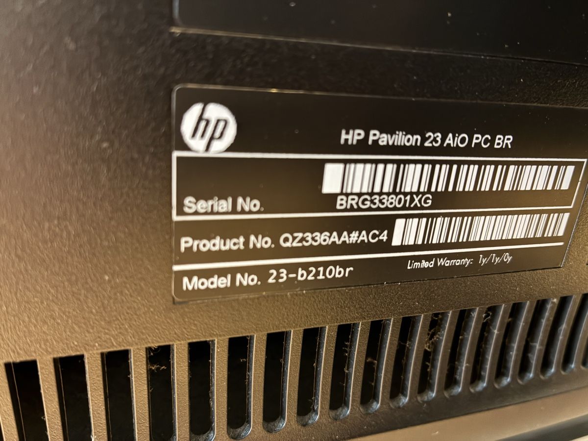 Hewlett Packard PC: HP Pavilion 23 All-in-One PC - Model 23-b210br - Bargain! – Usato da Basel venduto da sta_kr6l
