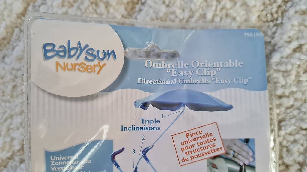 Carrozzine: Ombrelle pour poussette – Usato da Corsier venduto da anflon 2