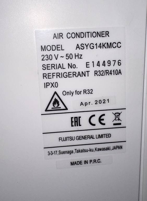Condizionatori: Klimaanlage FUJITSU – Usato da Weiningen TG venduto da Hanin_2008 3