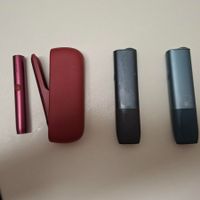 3er Set IQOS ILUMA – Sunset Red + 2x ILUMA ONE Blau/Grau