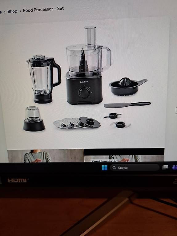 Betty Bossi Küchengeräte: Food Processor Betty Bossi – Neu (gemäss Beschreibung) aus Chur von BPX8KMA4