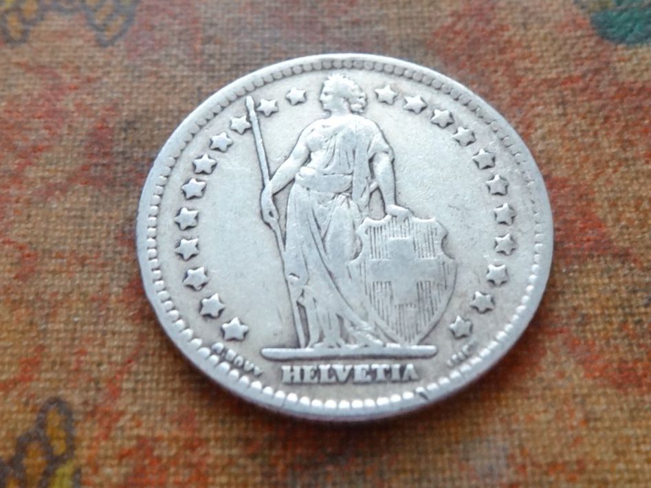 Tutti le monete: 1 Fr. 1921  (Y) – Usato da Romanel-sur-Lausanne venduto da Swift13 1