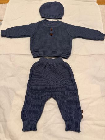Süsses Baby Strick Set (1-3 MONAT)