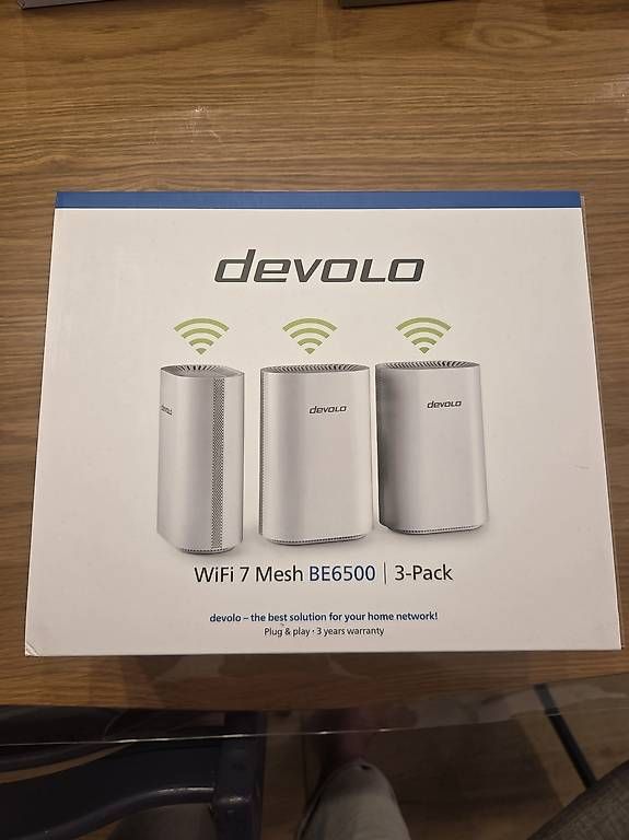 Devolo Modems & Routeurs: Devolo WiFi 7 Mesh BE6500 Double Bande Pack 3 – Neuf avec emballage d'origine à Champagne par mar_yp55