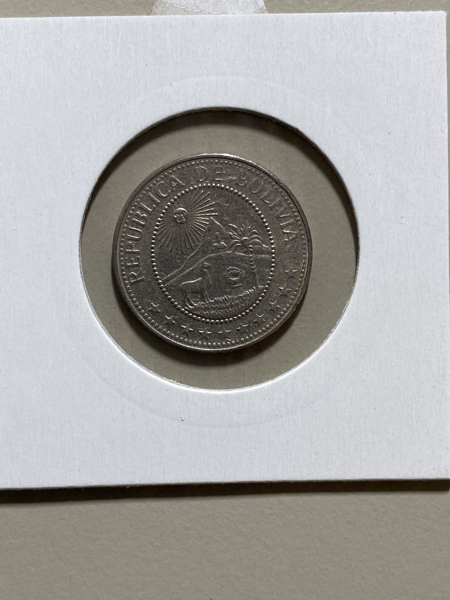 Tutti le monete: Bolivie - 20 centimes - 1973 – Usato da Payerne venduto da Mike1682 1