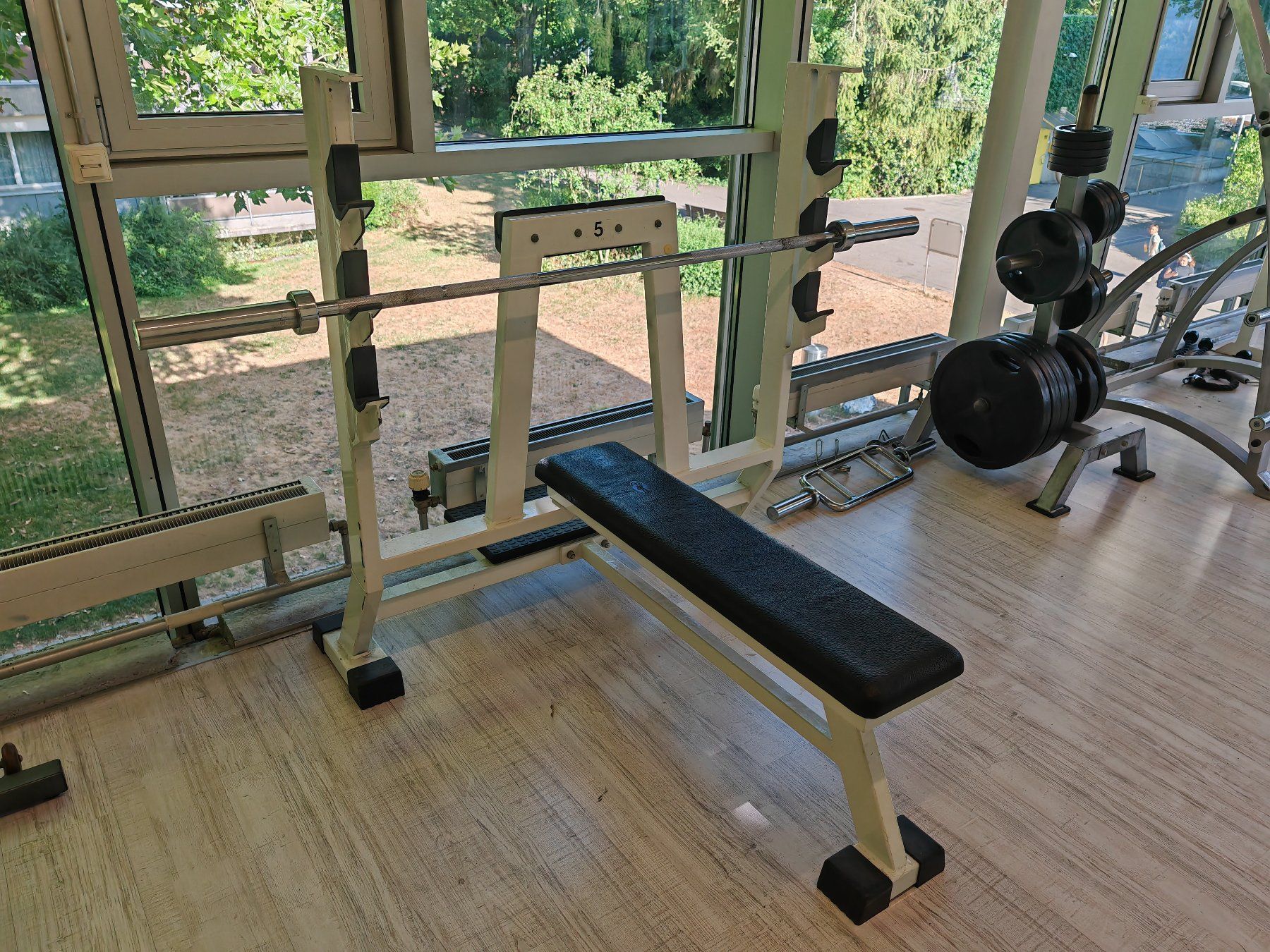 Hometrainer: Olympia-Flachbank (Bench Press) – Usato da Bern venduto da Sudowudo