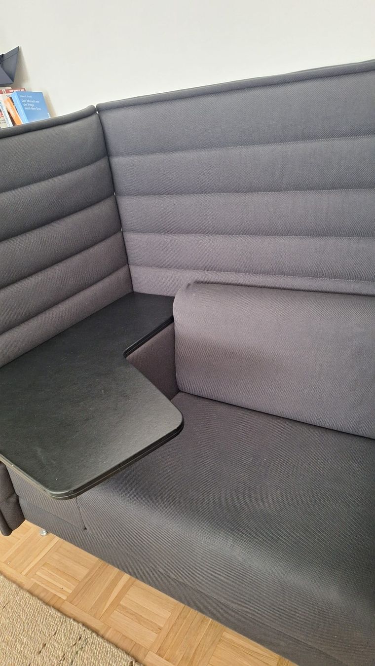 Vitra Divani: Vitra Alcove Work Sofa grau, gebraucht – Usato da Frasnacht venduto da krutsta1 2