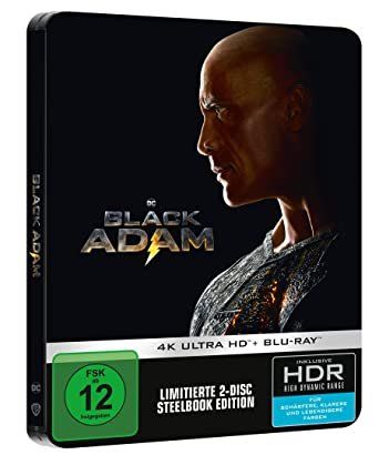 Tutti i DVDs: Blu - ray  Black Adam Steelbook 4K + Blu-ray – Nuovo e nell'imballaggio originale da Dübendorf venduto da 13geister