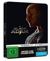 Blu - ray  Black Adam Steelbook 4K + Blu-ray