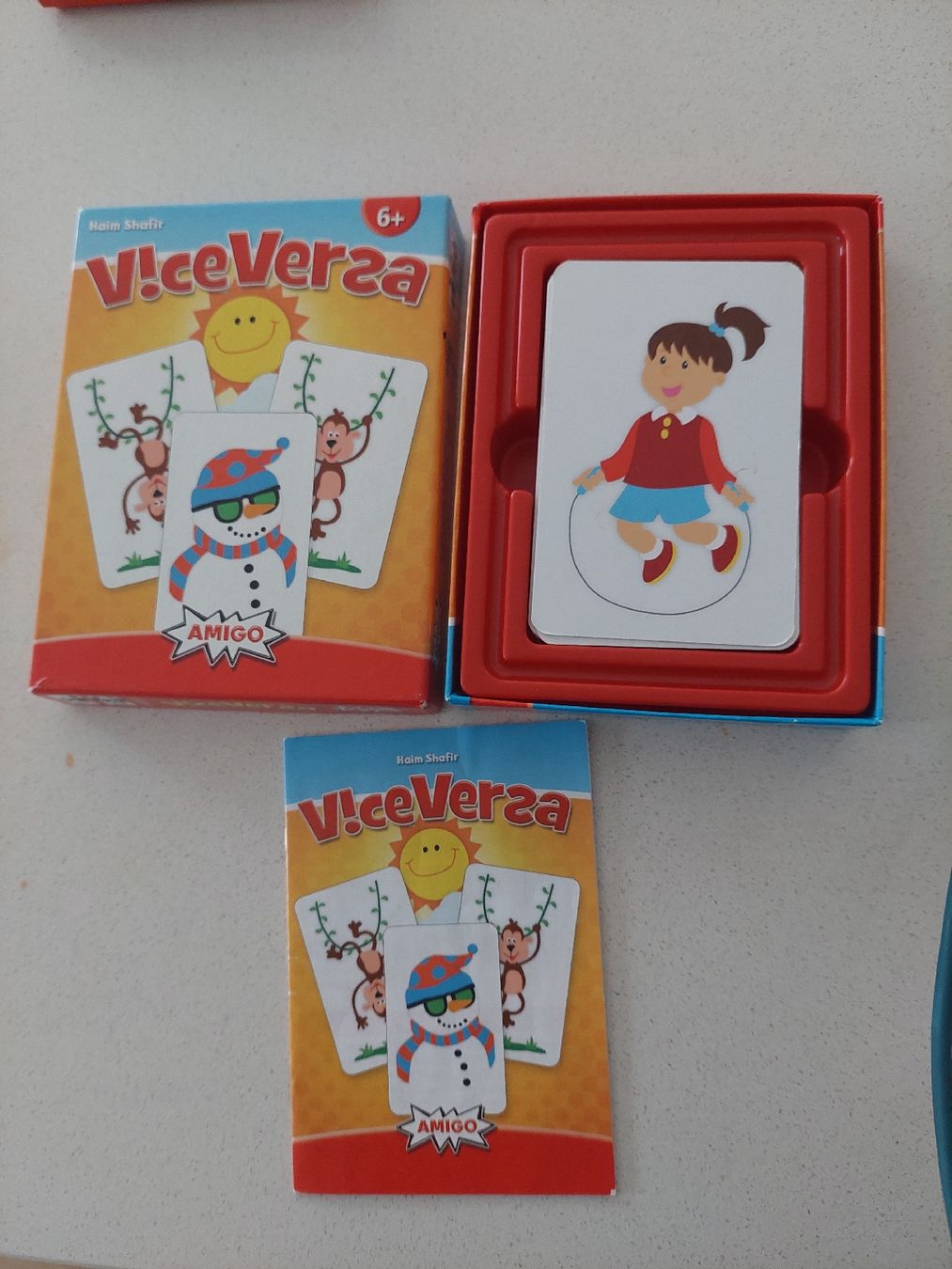 Amigo Giochi: AMIGO ViceVersa Kartenspiel, ab 6J. – Usato da Niederbuchsiten venduto da Dins01 1