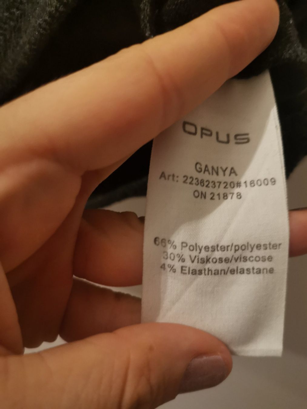 Opus Pulls & Sweat-shirts: Pullover / Opus / dunkel grau / 38 / L – D'occasion à Hergiswil NW par Angfri 3