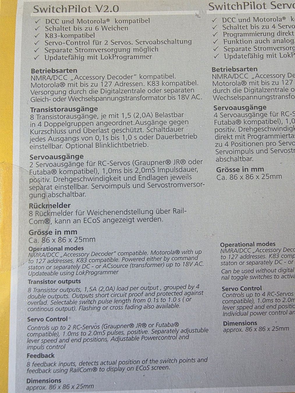 Esu Trains électriques: ESU Switchpilot V2, 51820 – Neuf (Voir description) à Seuzach par Loeckeli01 1
