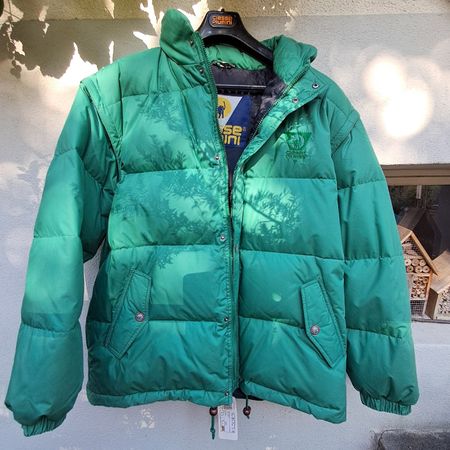 Daunenjacke Ciesse Piumini grün ital. Grösse 54 neu