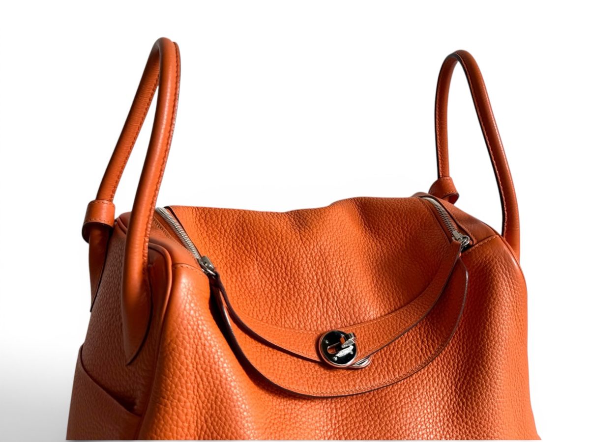 Hermès Borse da donna: HERMES Taurillon Clemence Lindy 34 Tasche – Usato da Kriens venduto da hannaandkiko 7