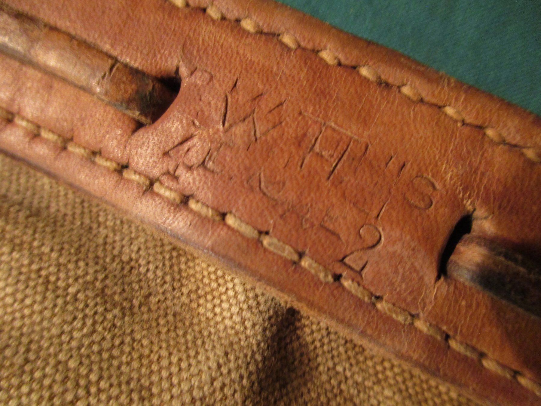 Schweizer Armee Armi bianche: Brotsack 1942 – Usato da Bowil venduto da vifi01 2