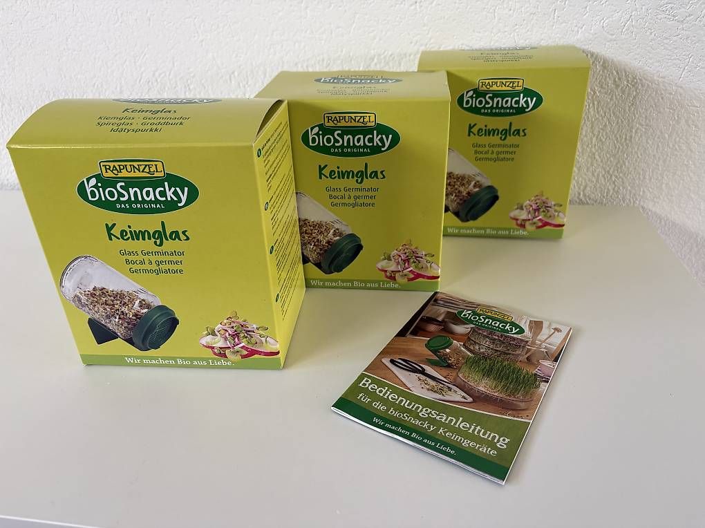 Bicchieri: Original bioSnacky Keimglas – Usato da Rotkreuz venduto da Manfi11