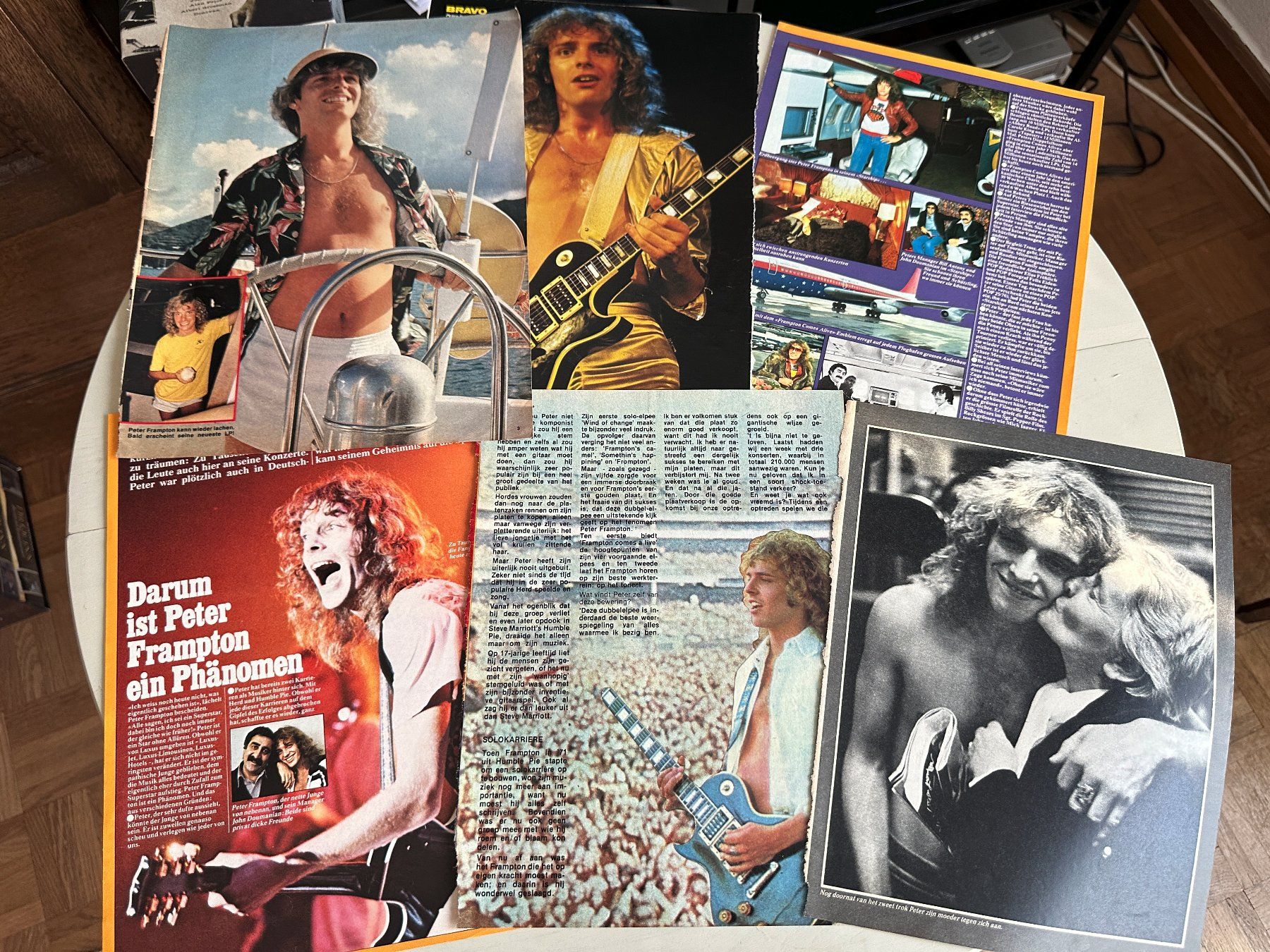 Zeitschriften & Magazine: PETER FRAMPTON HUMPLE PIE THE HERD grosse Bericht Sammlung – Gebraucht aus Basel von Partridge 4