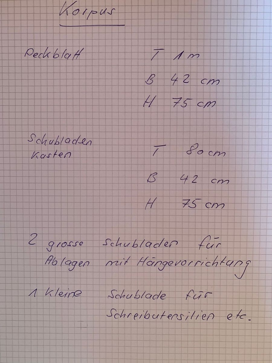 Scrivanie: Bürotisch 120x80 und Corpus – Usato da Rhäzüns venduto da duudii 8