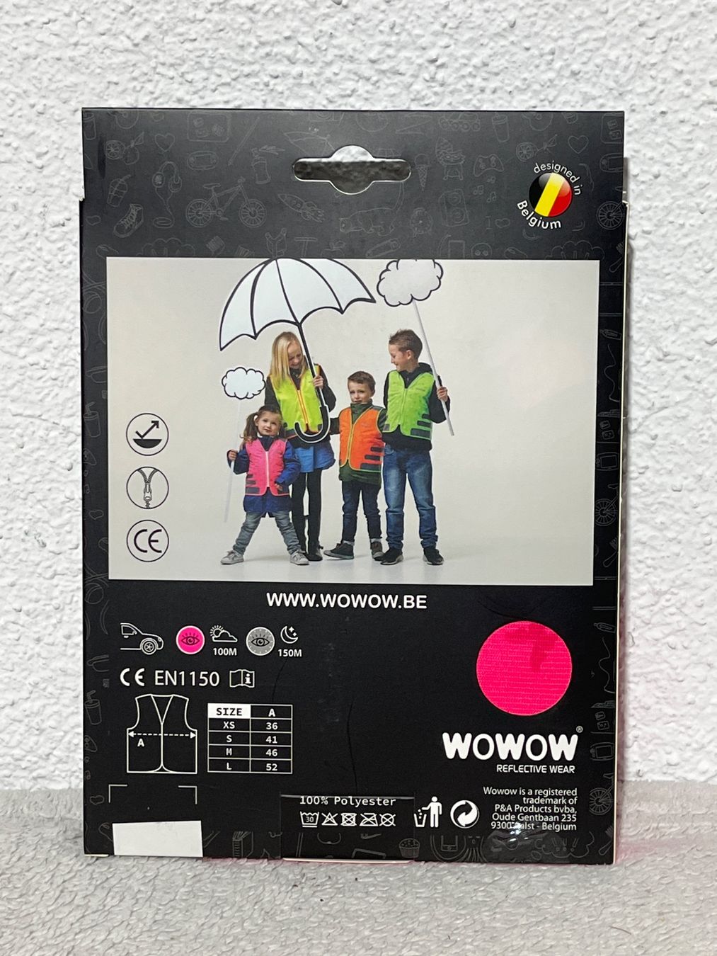 Sonstige Mädchenkleider: Wowow Nutty Jacket Kinder Warnweste Pink Grösse M – Neu und originalverpackt aus Oberegg von MZ_DiesundDas 1