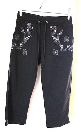 Neuwertig: Sommerliche 3/4 Hose, Gr.S.